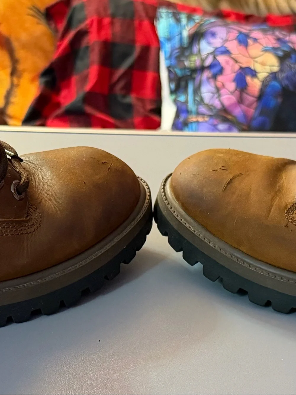 Skechers Men's Brown Waterproof Work Boots